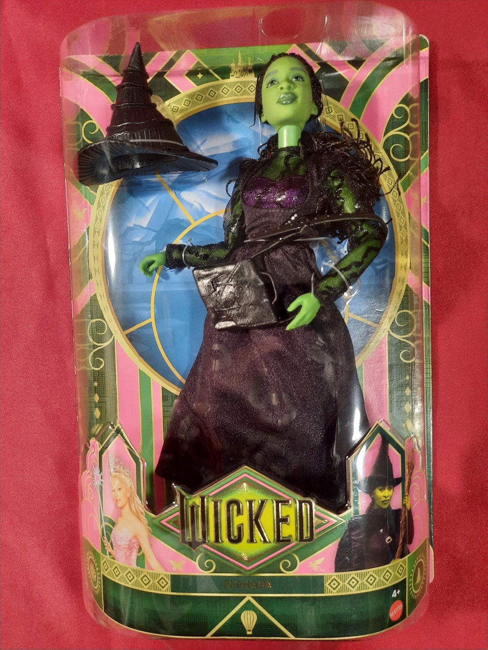 Wicked Elphaba Collectible Witch Doll with Accessories NIB